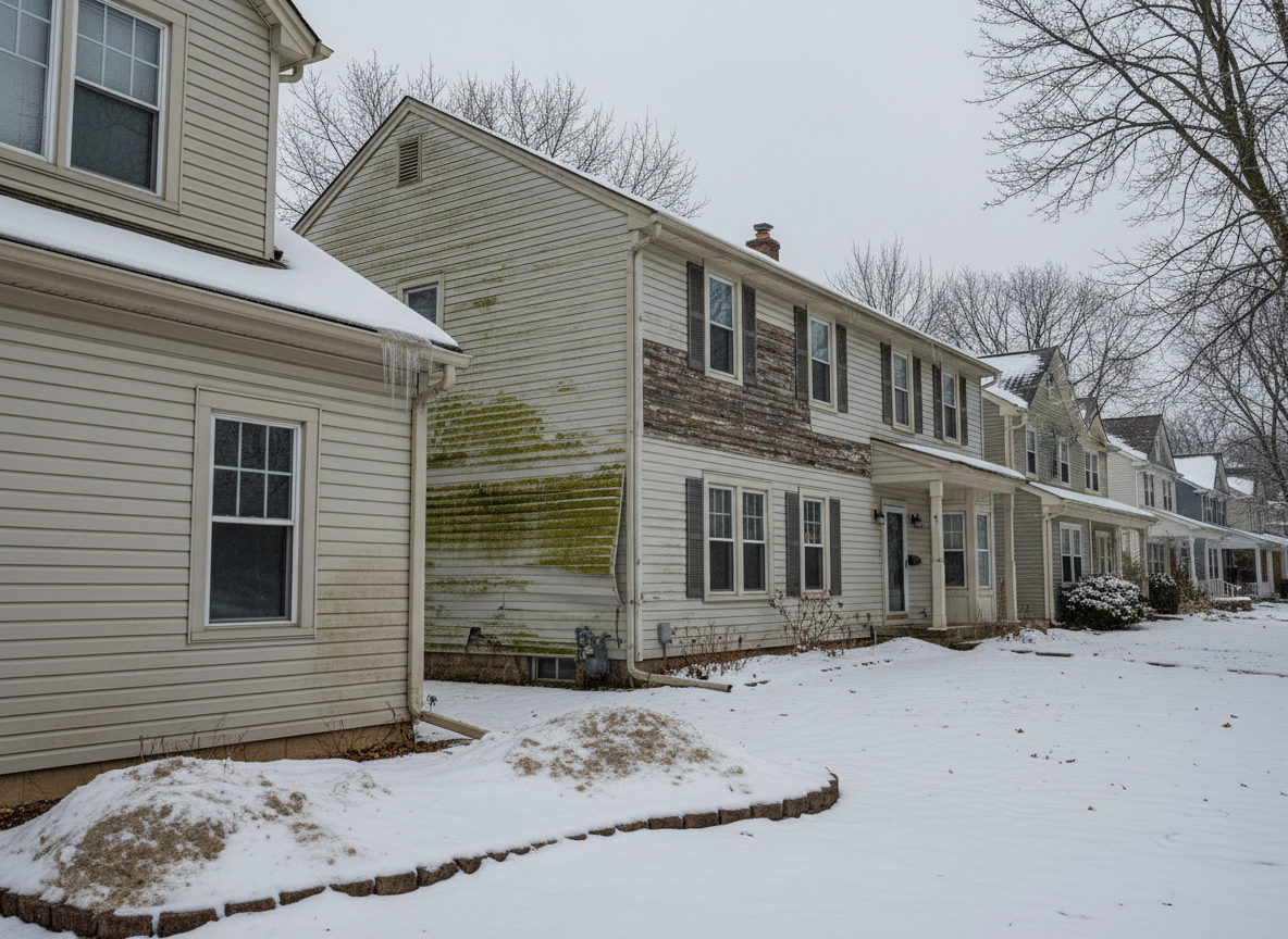 How Ohio Winters Affect Siding on Anderson Township Homes