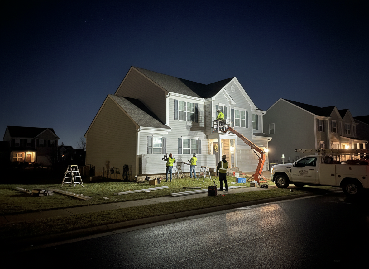 24/7 siding contractor in Anderson Township