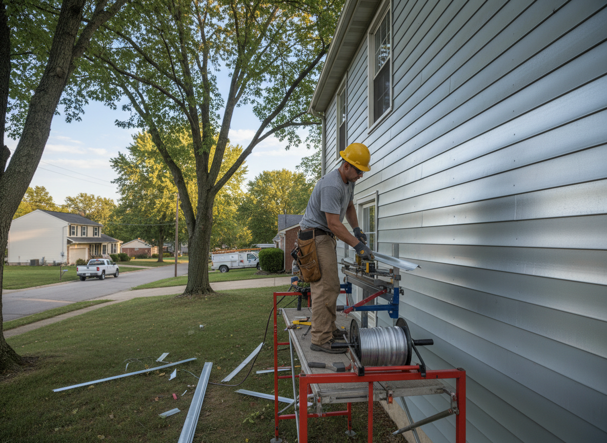 aluminum siding in Anderson Township