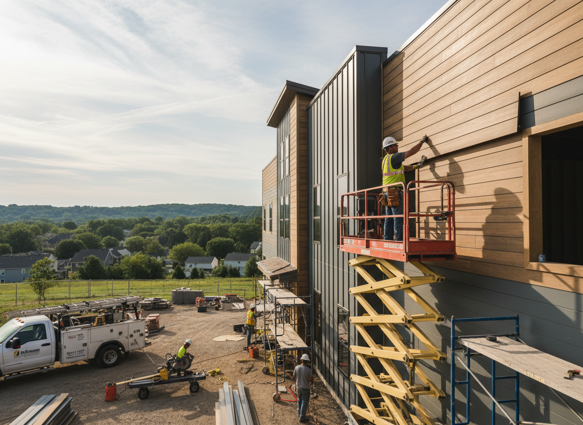 commercial siding contractors in Anderson Township