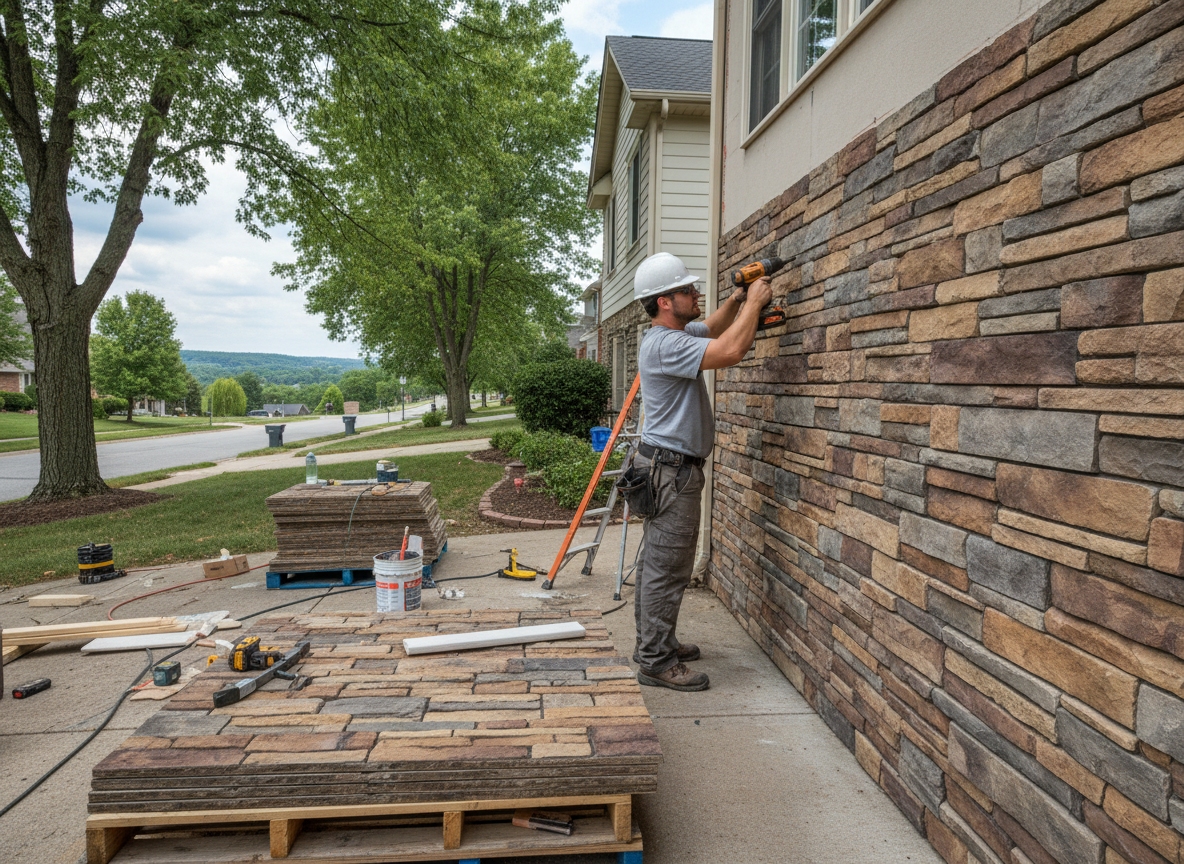 Siding contractor in Anderson Park