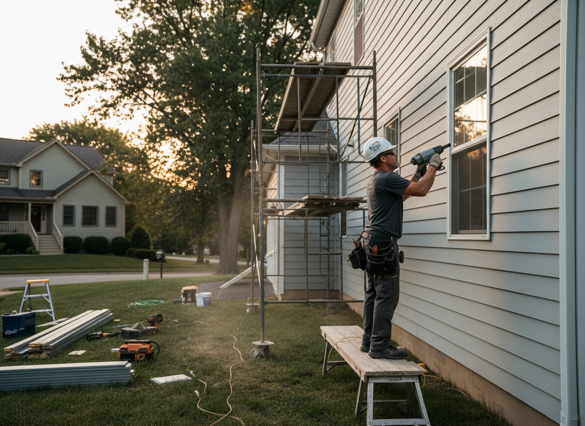 siding contractor near me in Anderson Township